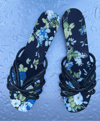 AVA FLORAL SLIDES - Zarin by Zarsah