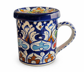 BLUE POTTERY MUG