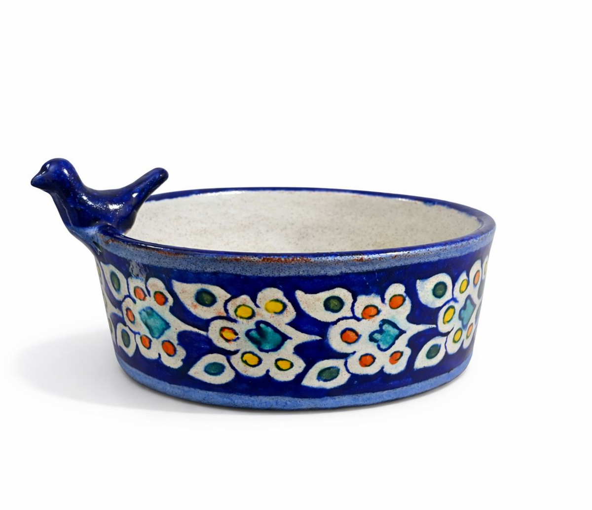 BLUE POTTERY BOWL